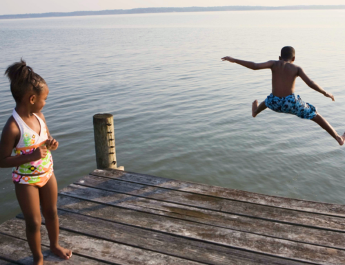 Make sure your kids have the skills to move with confidence in the water