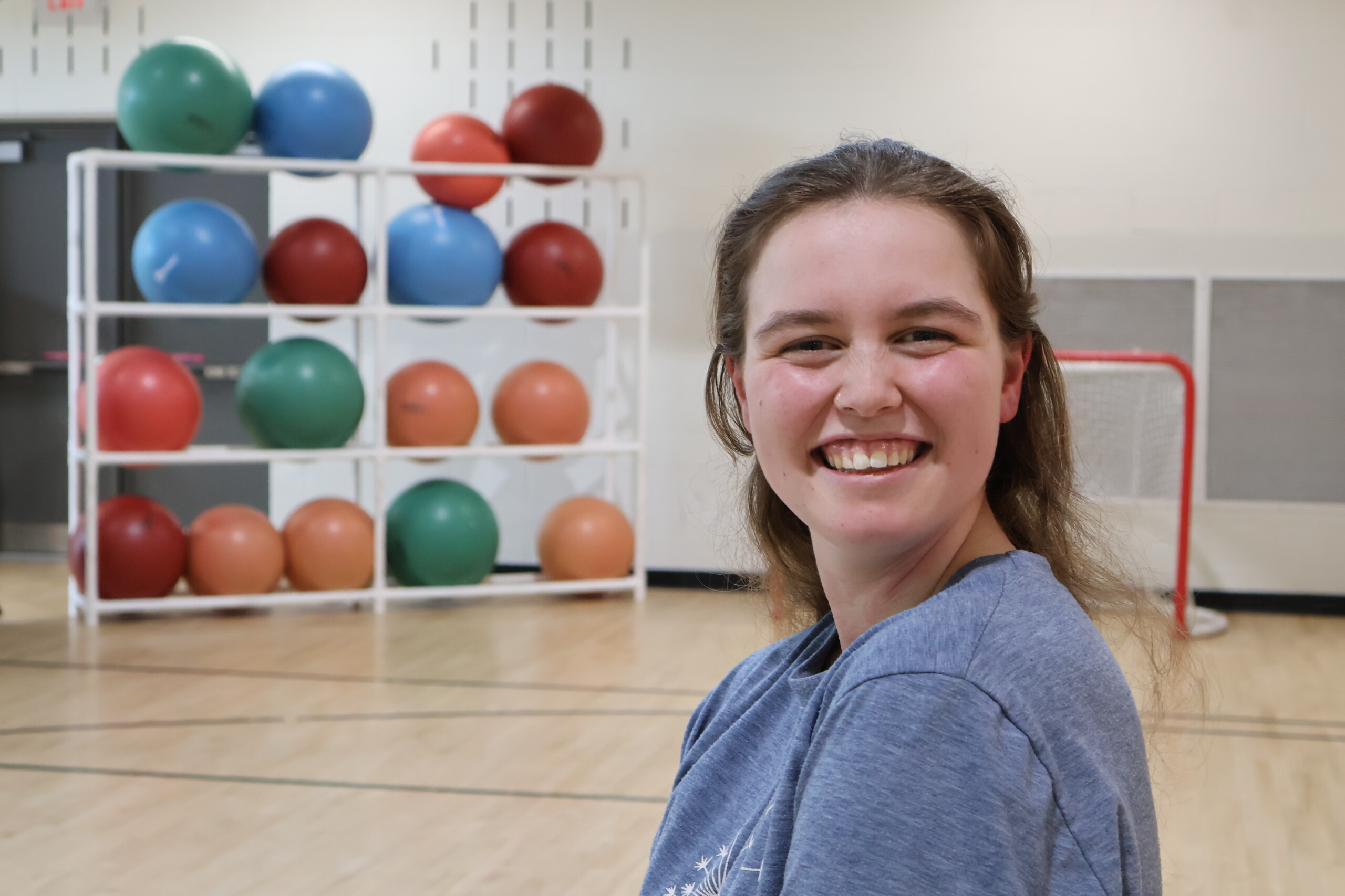 Young Y Member in the gym